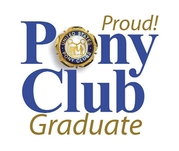 Pony Club Proud Graduate logo